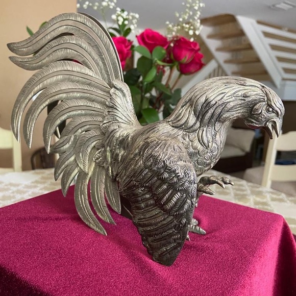 Two Beautiful Collectable Silver Rusters - Picture 3 of 6